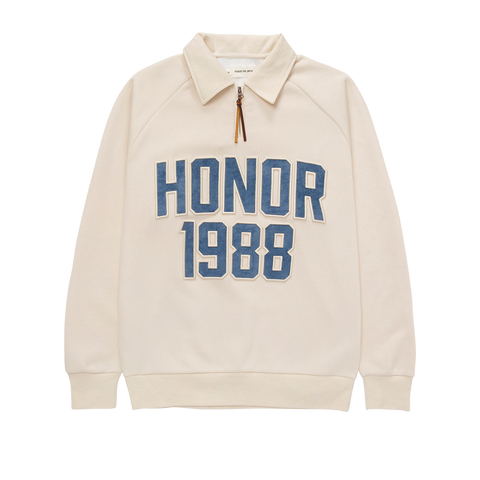 1988 Quarter Zip - Cream