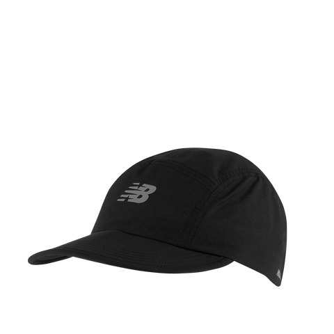 5 Panel Everyday Training Hat - Black