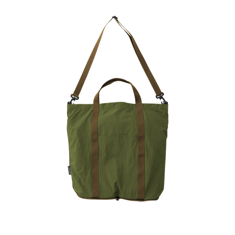 Nylon Packable Explorer Tote - Olive