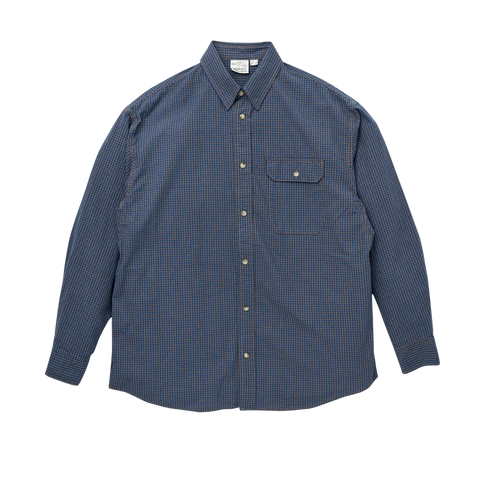 Checkered Stance Shirt - Sierra Navy