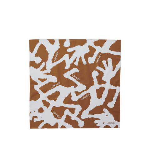 Burly Runningman Bandana - Brown