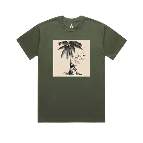 Reggae Tee - Army Green