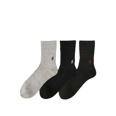 Basic Crew Sock 3-Pack - Multi