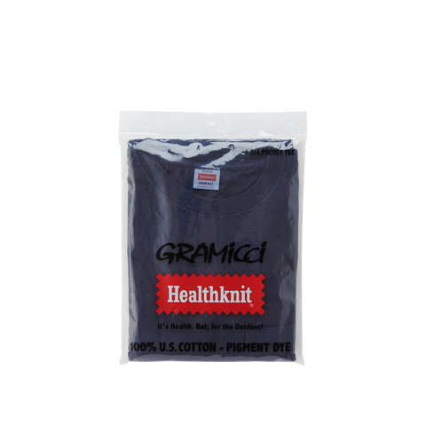 Healthknit Pocket Tee - Pigment Blue